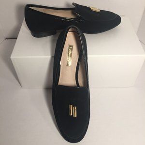 NEW LOUISE ET CIE Black LEATHER UPPER Size 7 $140